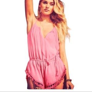 Victoria Secret fringe romper size small